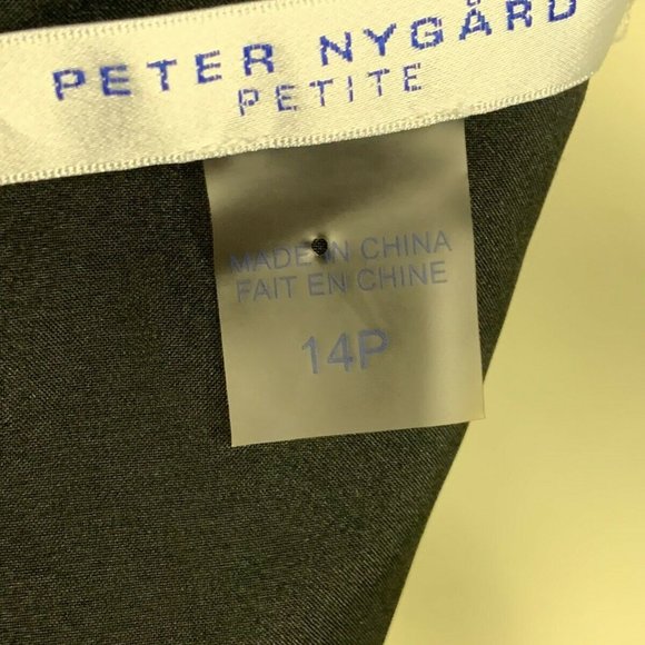 Peter Nygard Black and White Dress Size: 14 petite - Picture 7 of 7